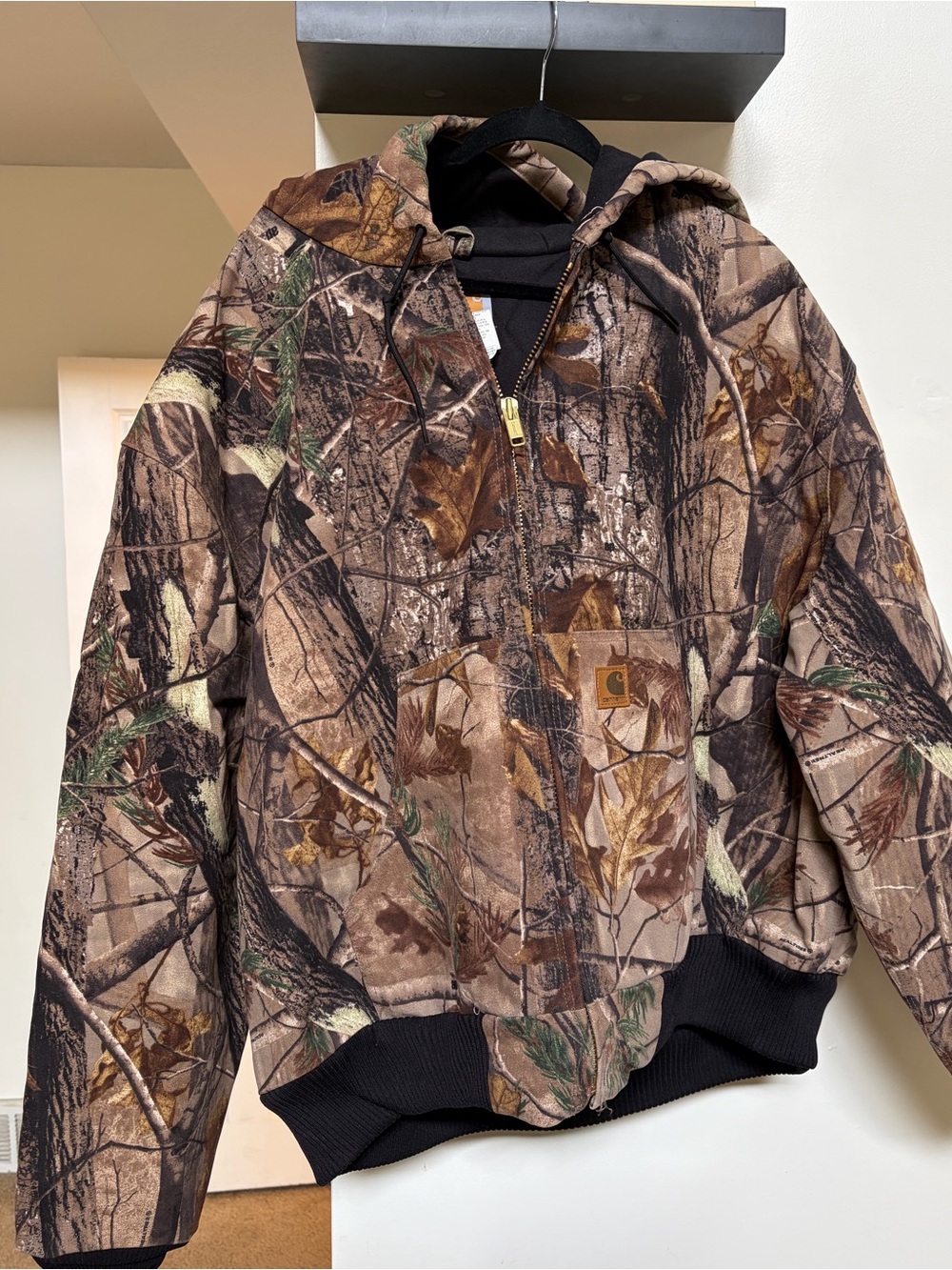 Carhartt J221 AP Realtree Camo Active Jacket Size 2XL